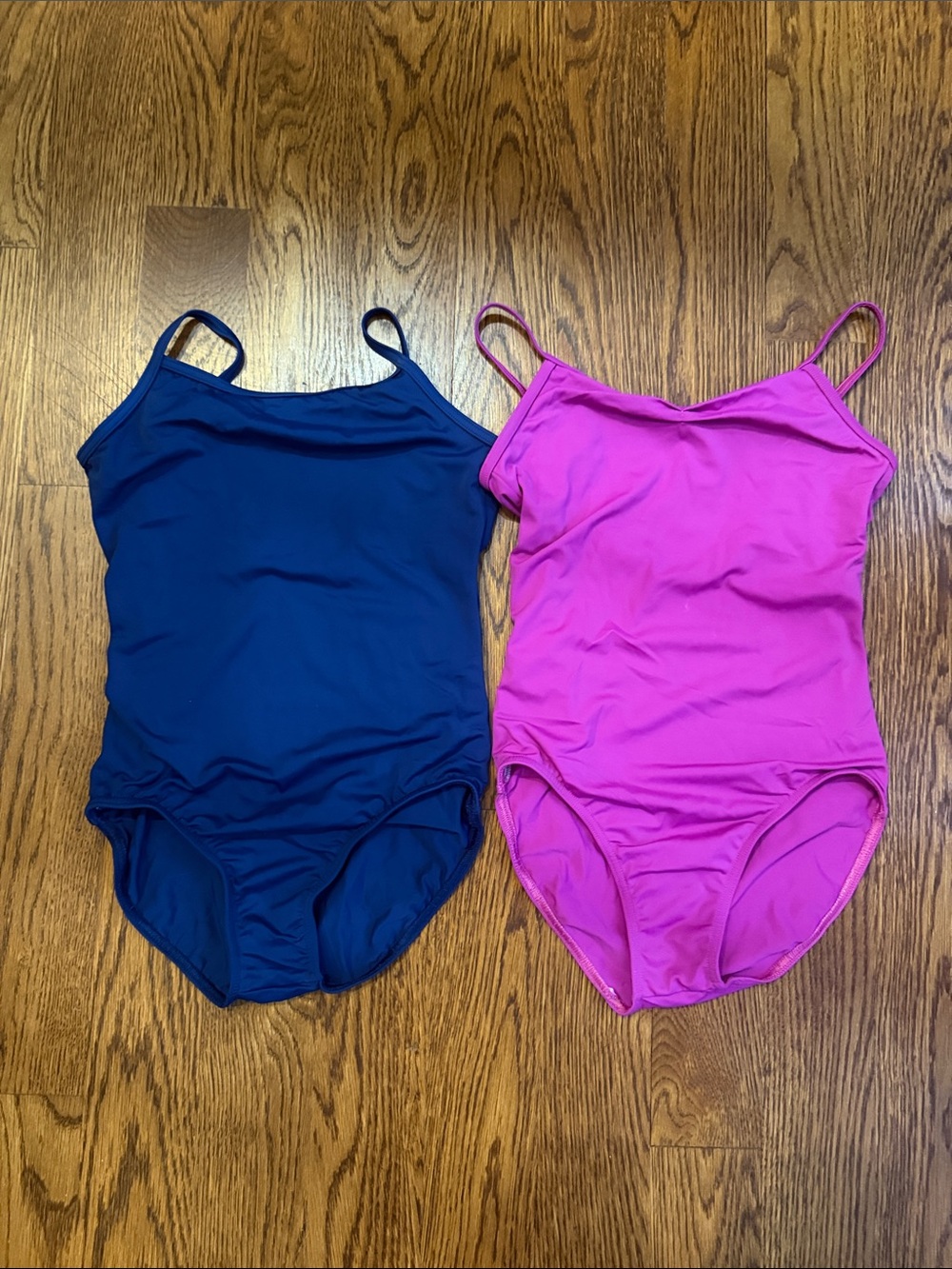 balera Navy and Bright Pink Leotard Set